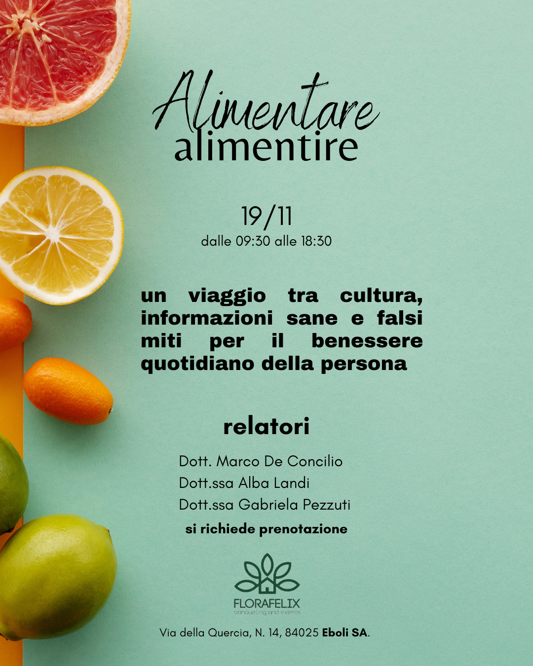 alimentare consulenza Kinefit Marco de concilio battipaglia